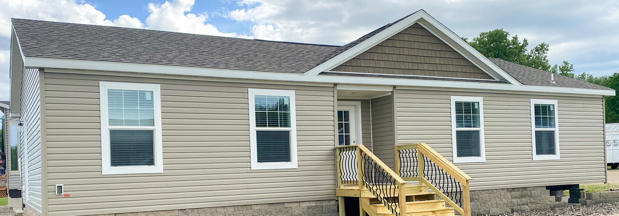 outdoor picture of model home